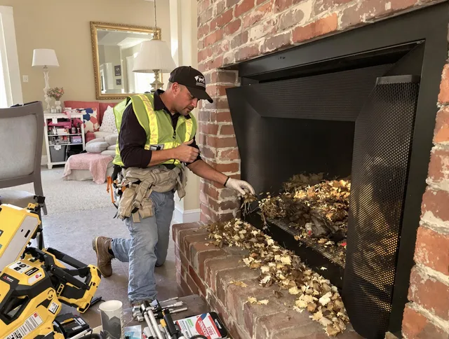 Safe screening installation by Manchester Chimney Sweep in Manchester, CT