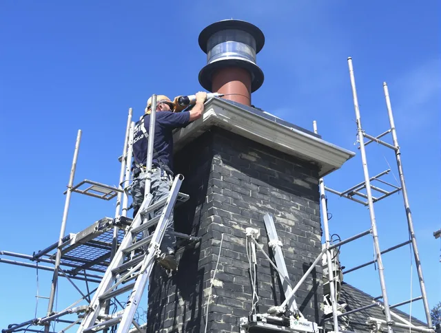 Sturdy chimney crown finished by Manchester Chimney Sweep in Manchester, CT